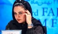 مریلا زارعی با این ظاهر در تجمعات شب گذشته دیده شد
