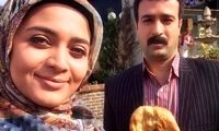 سلفی دختر محمود نقاشِ سریال پایتخت در آیینه