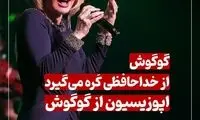 حمله بی‌سابقه به گوگوش به خاطر خبر خداحافظی‌اش