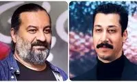 شوخی بامزه مهراب قاسم خانی با بهرام افشاری
