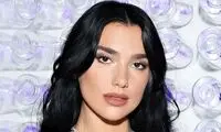 دوا لیپا در مراسم فرش قرمز، زره‌پوش شد