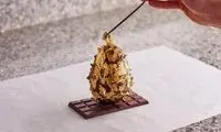 شکلاتی لوکس با روکش طلا به ارزش ۸ میلیون تومان!