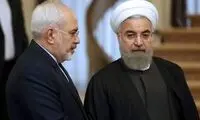 عکس روحانی و ظریف را در تجمات شبانه آتش زدند