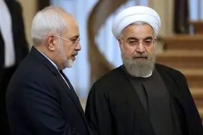 عکس روحانی و ظریف را در تجمات شبانه آتش زدند