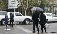 تصاویر دلربا از تهران بعد از باران پاییزی امروز