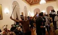 معترضان در داخل خانه آقای رئیس‌جمهور!