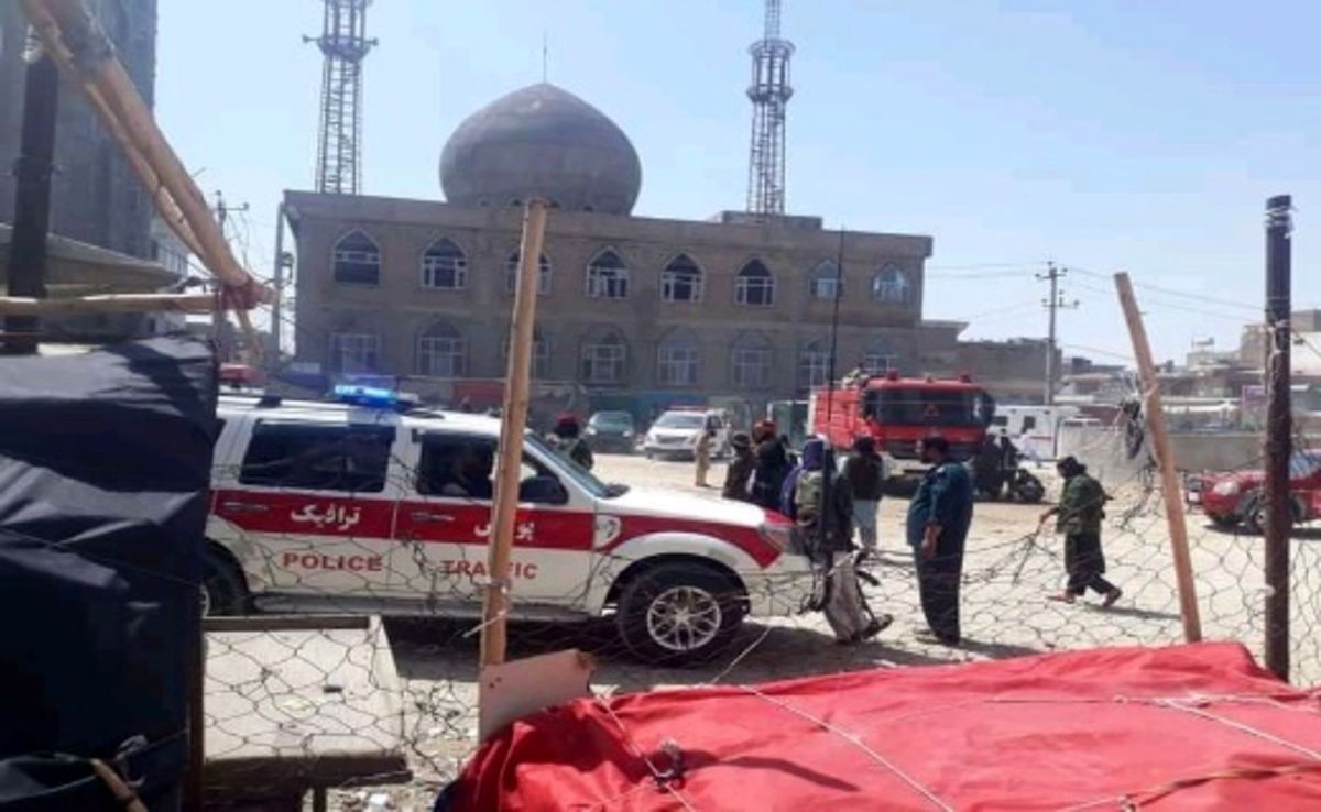 انفجار در بزرگترین مسجد شیعیان مزار شریف