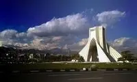 تصویری عجیب از نبرد آلودگی هوای تهران با آسمان ابری 