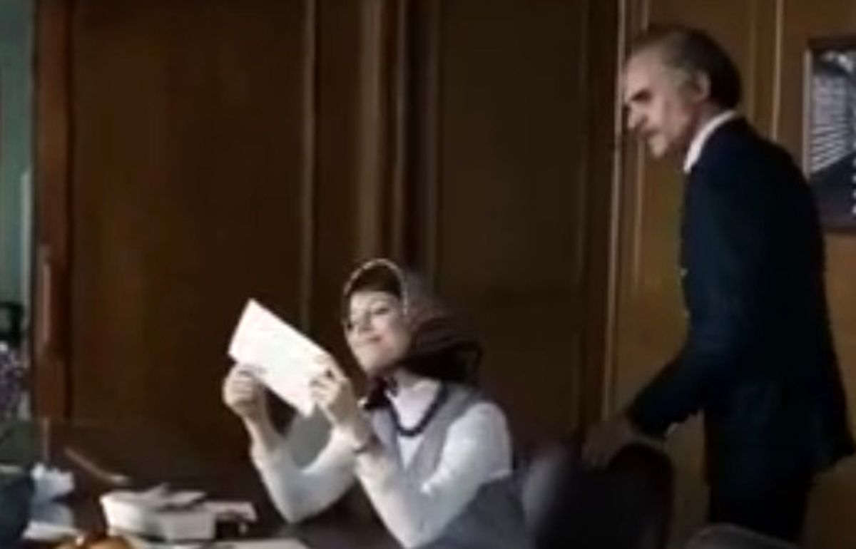   فیلم جنجالی بوسه بابک حمیدیان بر سر مهسا حجازی 