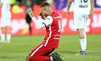 مهاجم پرسپولیس مقابل نساجی محروم شد