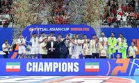 صعود یک پله‌ای تیم ملی فوتسال با قهرمانی در آسیا