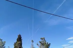 تصاویر رسانه‌های خارجی از آسمان هم‌اکنون ایران