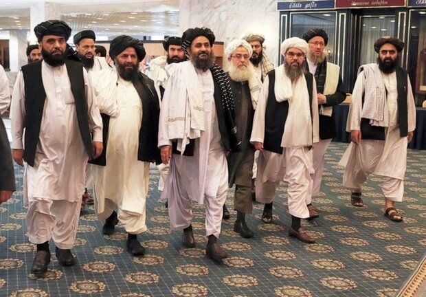 چرت زدن اعضای طالبان حین سخنرانی پوتین