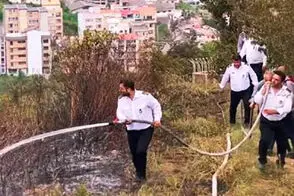 جزئیات آتش‌سوزی امروز در بام سبز لاهیجان
