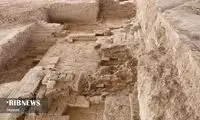 دروازه شهر پارسه از زیر خاک بیرون آمد 