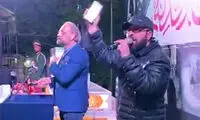 شعار برخی تجمع‌کنندگان علیه آتش‌بسِ بی‌لبنان