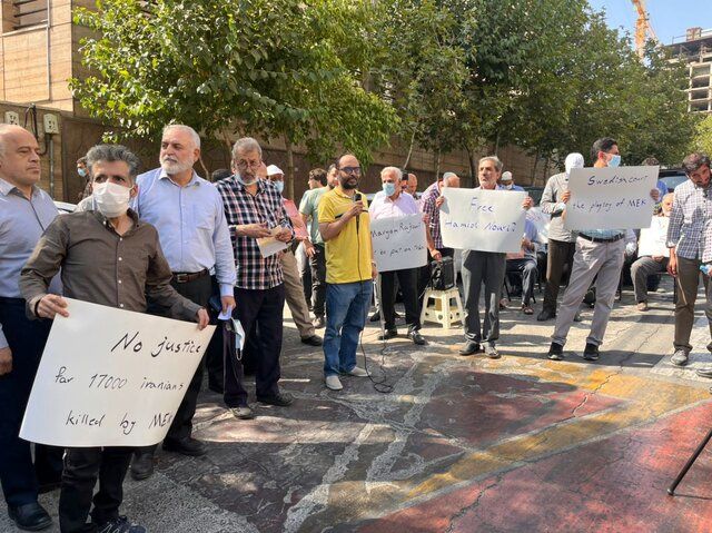 تجمع اعتراضی علیه حکم «حمید نوری» در تهران