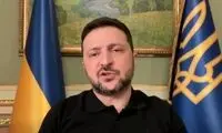 زلنسکی: پهپادهای ایرانی حاوی قطعات روسی است