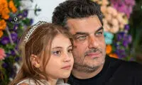 احساساتی شدن سام درخشانی با شنیدن پیام همسر و فرزندانش 