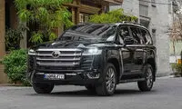 حرکت جنون‌آمیز راننده لندکروز با سرعت بالا