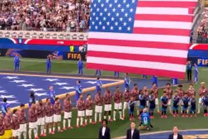 لحظاتی از مراسم افتتاحیه جام جهانی 2026 در خاک آمریکا