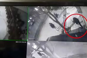 فیلم درگیری با چماق در بلوار دانشجو مشهد