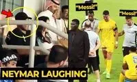 خنده‌های تحقیرآمیز  نیمار به اشک‌های رونالدو