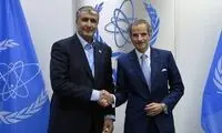 دیدار رئیس انرژی اتمی ایران با رافائل گروسی