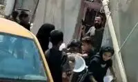 ویدئویی از یک صف غذای نذری که جنجالی شد