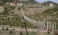 نجات معجزه‌آسا از پل معلق سنندج!