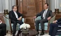 دیدار بشار اسد با عراقچی به شایعات پایان داد