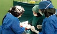 توده ۷ کیلویی را از رحم یک بیمار خارج شد!