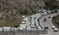 اعمال محدودیت مقطعی در مسیر هراز