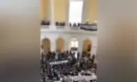 ورود معترضان جنگ غزه به ساختمان کنگره آمریکا