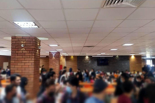 تصاویری از پُر ماجراترین ناهار در دانشگاه شریف