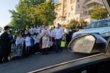 صف طولانی صهیونیست‌ها برای دریافت آب 