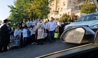 صف طولانی صهیونیست‌ها برای دریافت آب 