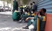 کارگران شهرداری: بعد از ۱۶ سال به ما عیدی بدهید!