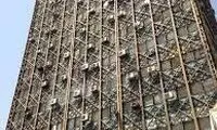 تصویری از ساختمان پلاسکو در اواخر دهه چهل