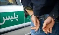 دستگیری شرور مسلح در خیابان سهرودی تهران
