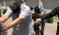 دستگیری اراذل و اوباش بی‌ام‌و سوار خیابان اندرزگو