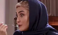سوتی عجیب حدیثه تهرانی در برنامه شام ایرانی