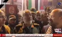 لباس نظامی جانشین فرمانده سپاه در اجتماع میدان فلسطین