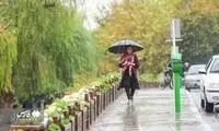 رگبار باران در نقاط مختلف کشور