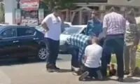 صحنه عجیب دستگیری یک موبایل‌قاپ توسط مردم