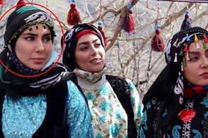 کافه گردی مرجانِ سریال نون‌خ با استایل رنگارنگ و تابستانی