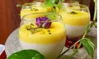 طرز تهیه فرنی دو رنگ؛ دسر خوشمزه و مجلسی