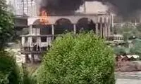 یک رستوران در اهواز دچار حریق شد