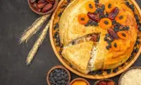 طرز تهیه رشته پلو قیسی معروف آذربایجان