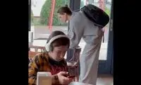 ورود ناگهانی آنجلینا جولی به کافه‌ای در اوکراین